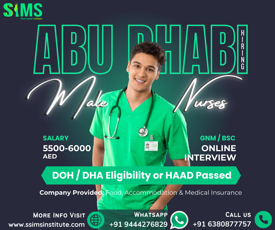 Male Nurse – Site Nurse Job in Abu Dhabi